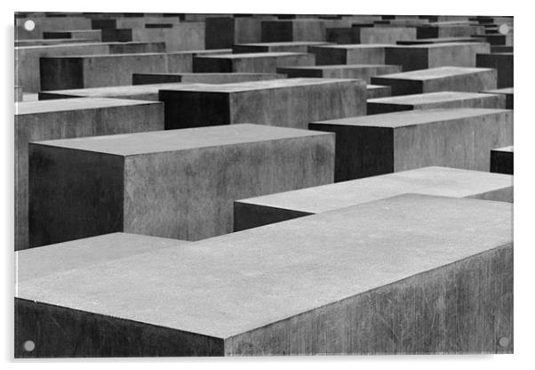 Holocaust Memorial Acrylic by Paul Piciu-Horvat