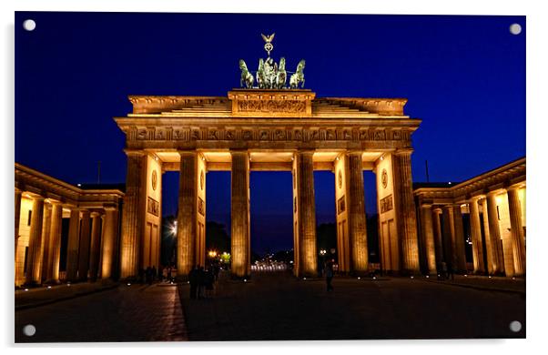 Brandenburg Gate Acrylic by Paul Piciu-Horvat