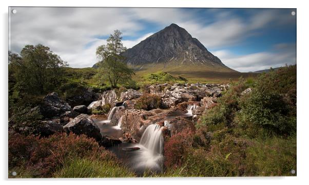  Buachaille Etive Mor - Glencoe - Scotland  Acrylic by David Holder