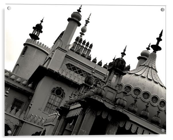 The Royal Pavilion Brighton Acrylic by Jeremy Moseley
