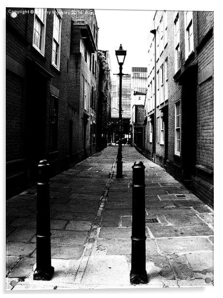 London, Alleyway Acrylic by Jeremy Moseley