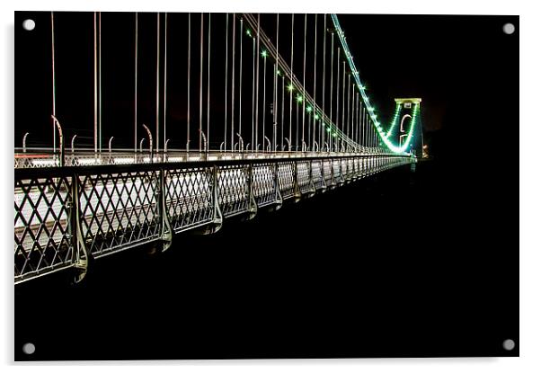  Clifton Suspension Bridge Acrylic by Louise Wilden