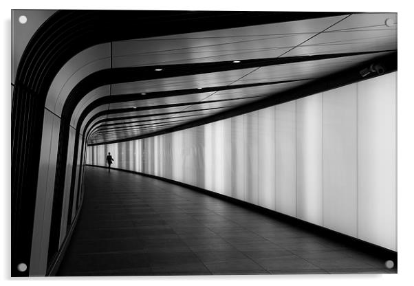 Channel Tunnel Acrylic by Gagan Sadana