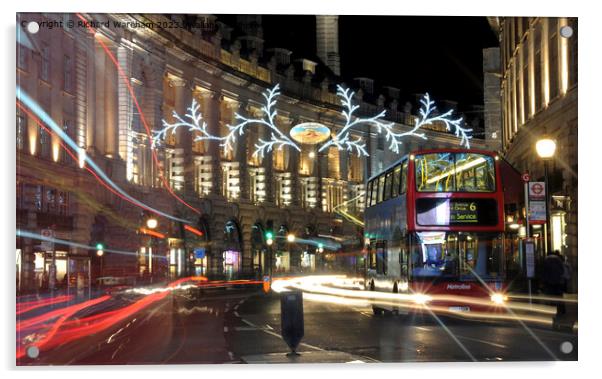 Regent Street Acrylic by Richard Wareham