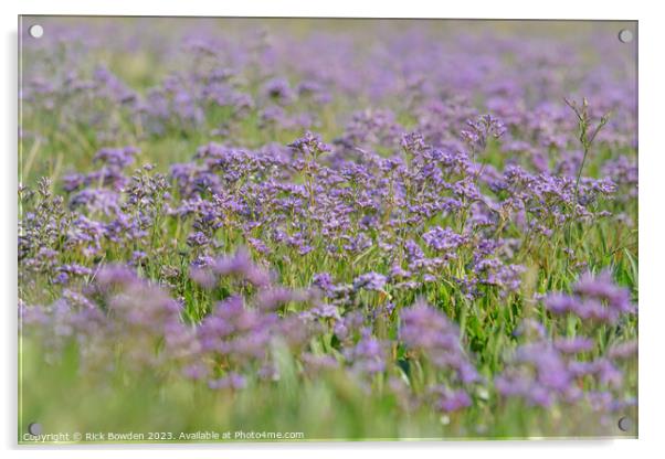 Lavender Dreams Acrylic by Rick Bowden