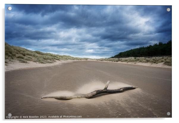 Holkham Drift Acrylic by Rick Bowden