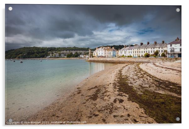 Beaumaris Anglesey Acrylic by Rick Bowden