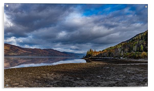 Loch Linnhe Acrylic by Alan Sinclair
