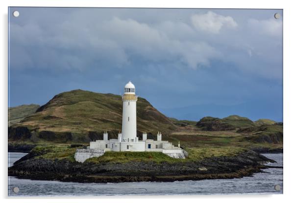 Lismore Lighthouse Acrylic by Alan Sinclair