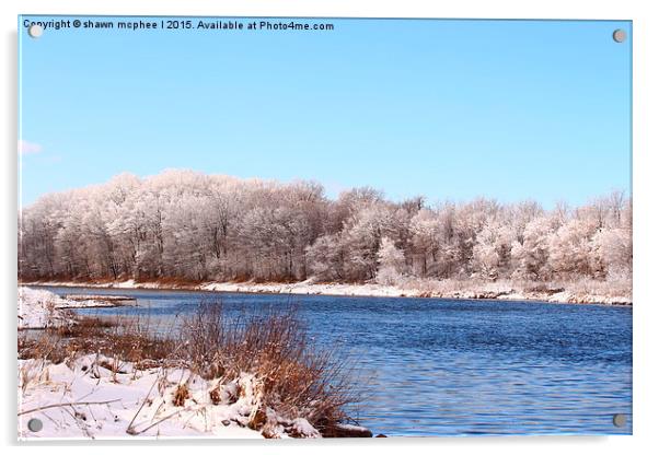  Snowy River Acrylic by shawn mcphee I