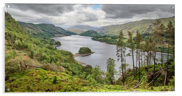 Thirlmere - Lake District Acrylic by John Malley