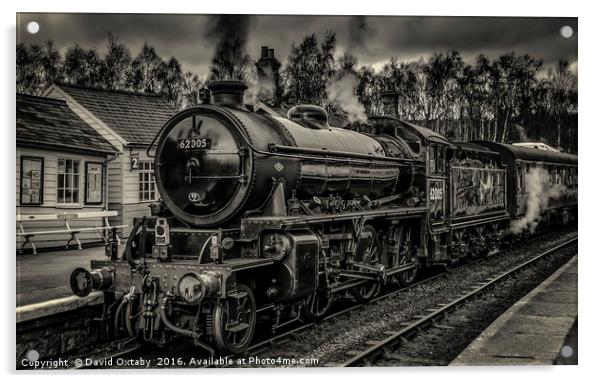 62005 at grosmont station Acrylic by David Oxtaby  ARPS