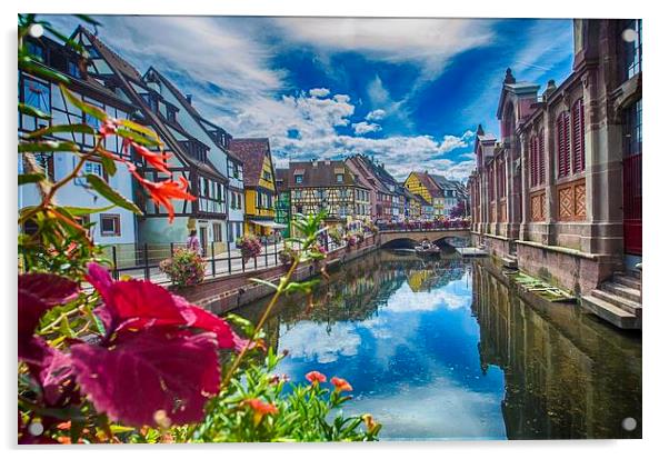  Colmar in Alsace Acrylic by Mark Caplice