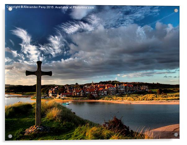  Alnmouth Acrylic by Alexander Perry