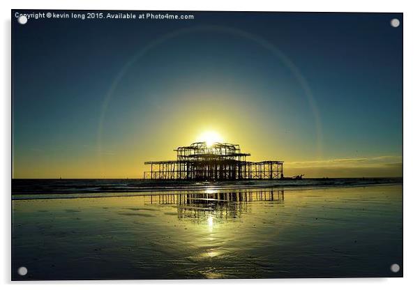  Brighton west pier  Acrylic by kevin long