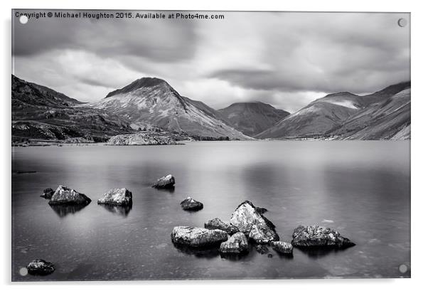  Wastwater  Acrylic by Michael Houghton