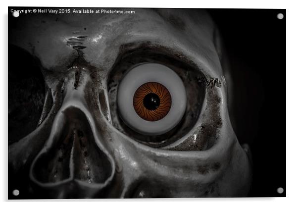  Dead Eye Acrylic by Neil Vary
