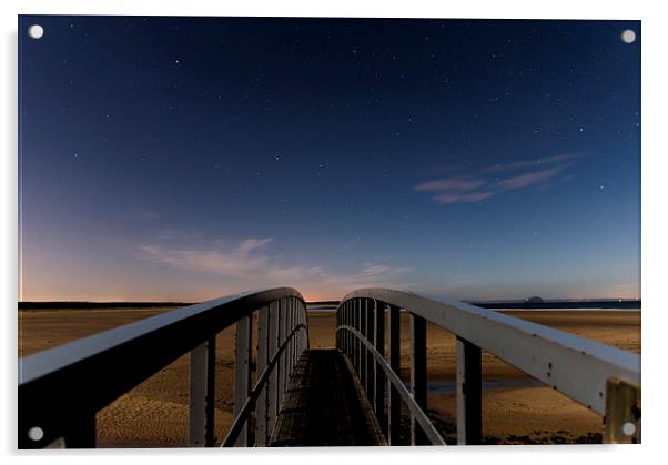  Bridge to the Stars Acrylic by Mark Denham