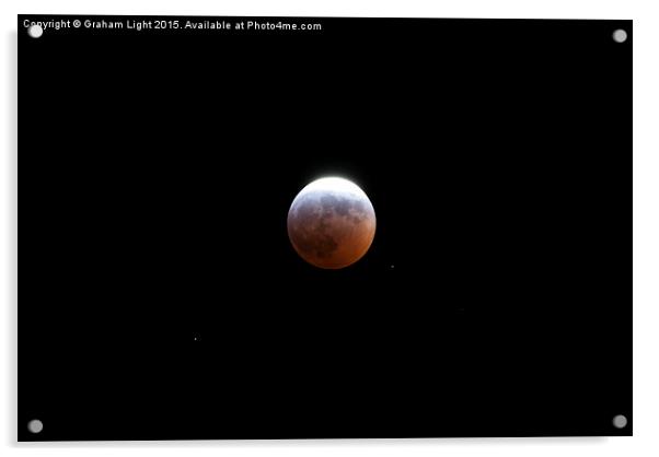 Lunar Eclipse  Acrylic by Graham Light