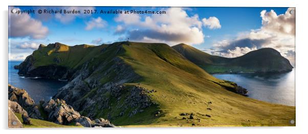 Ruival Panorama, St. Kilda Acrylic by Richard Burdon