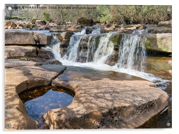 Wain Wath Force Acrylic by Richard Burdon