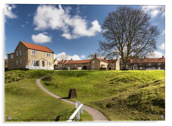 Hutton le Hole   Acrylic by Richard Burdon