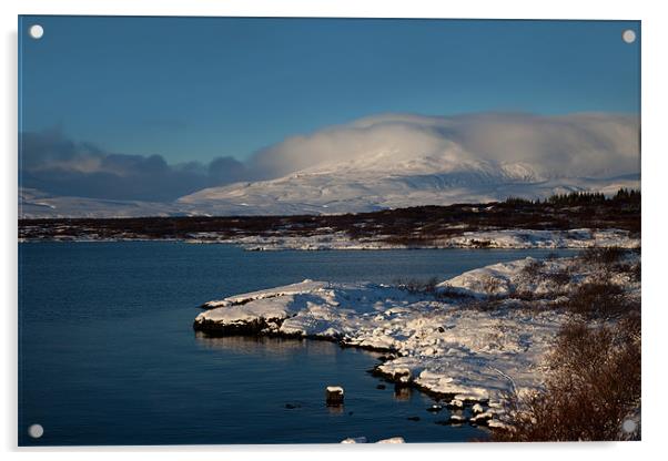 Thingvellir national park Acrylic by Gail Johnson