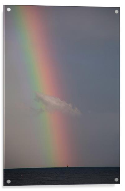 Rainbow Acrylic by Gail Johnson