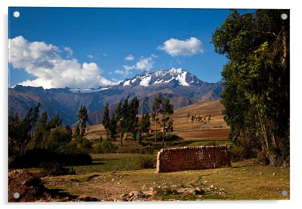 Sacred Valley Acrylic by Gail Johnson