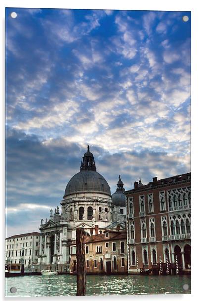 Santa Maria della Salute Acrylic by Gail Johnson