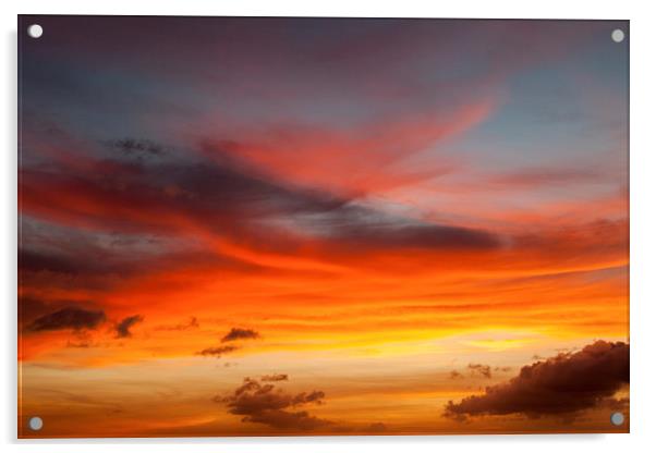 Sunset Acrylic by Gail Johnson