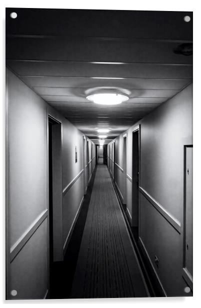 Corridor 2023 Acrylic by Glen Allen
