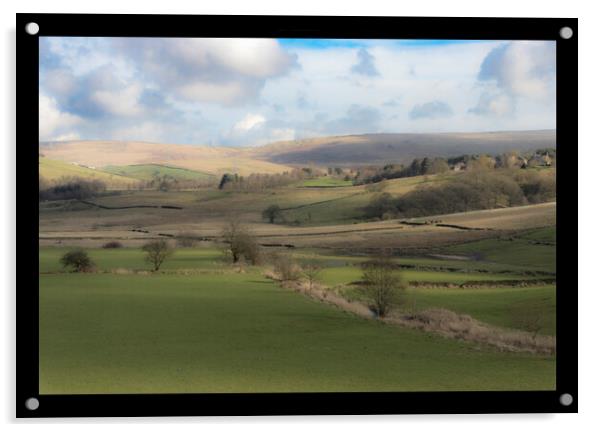 Lancaster Landscape Acrylic by Glen Allen