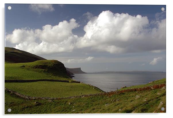 Torr Head View Acrylic by Stephen Maxwell