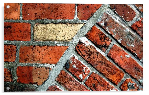 Tectonic Bricks Acrylic by Stephen Maxwell