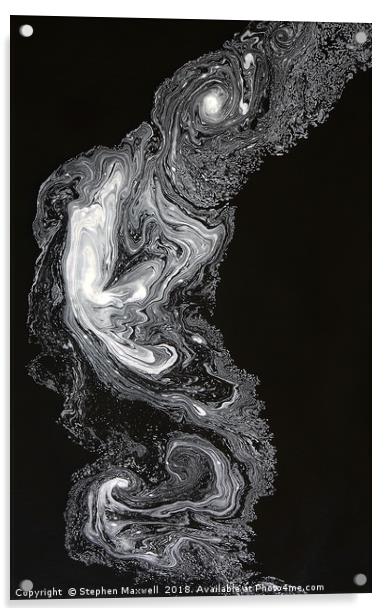 Foam and Froth                               Acrylic by Stephen Maxwell