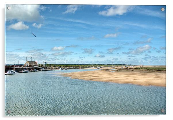 Wells-next-the-sea, Norfolk, UK Acrylic by John Edwards