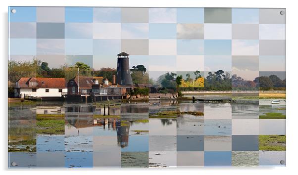 Multiple Visions of Langstone Mill 2 Acrylic by Sharpimage NET