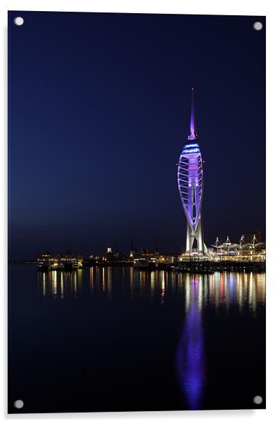 Spinnaker Tower Portsmouth Acrylic by Sharpimage NET