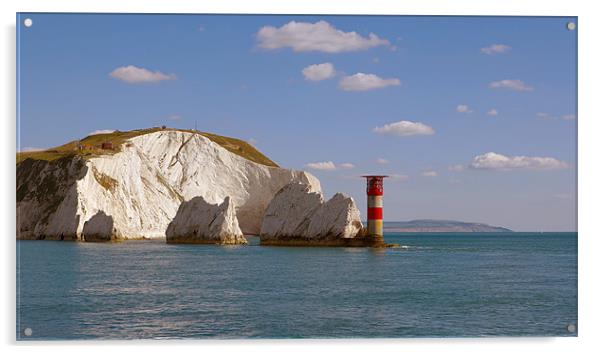The Needles and Lighthouse Acrylic by Sharpimage NET