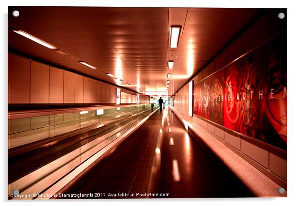 Airport Acrylic by Michalis S
