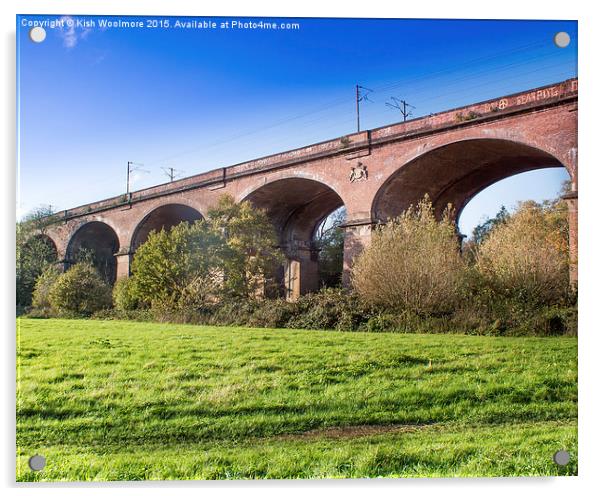 Viaduct No 2 Acrylic by Kish Woolmore