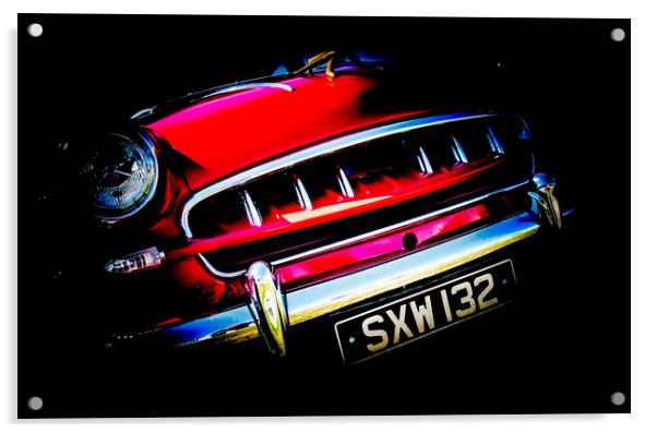 Revving up Memories Acrylic by Stephen Ward