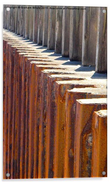  BEACH COMB Acrylic by Graham Whyte