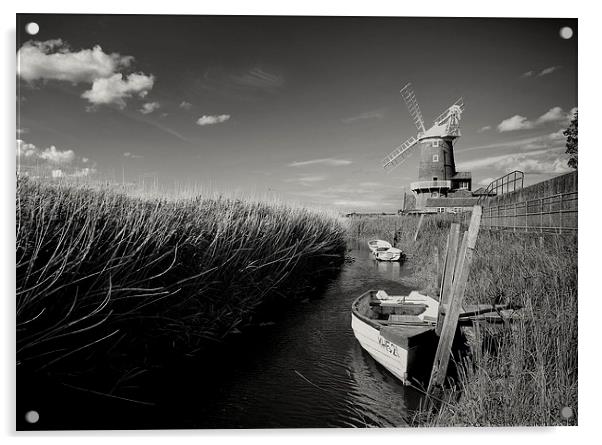 Cley Windmill Acrylic by Broadland Photography