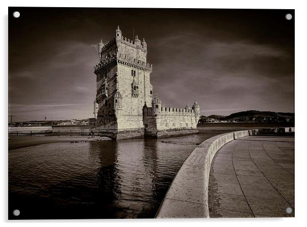  Belém Tower, Lisbon Acrylic by Broadland Photography