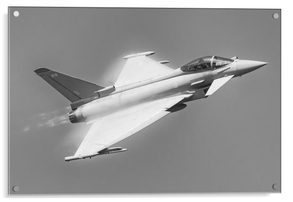 RAF Typhoon Acrylic by Andrew Scott
