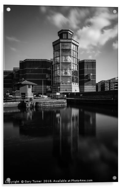 Royal Armouries Tower Acrylic by Gary Turner