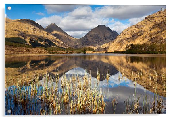  Lochan Urr, Scotland Acrylic by Martin Slowey