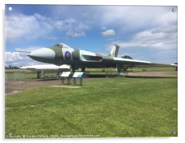 Avro Vulcan  Acrylic by Gordon Pollock